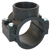 Тройник обжимной 110мм x 1 1/2" ВР Aquaram (19H) (7601113)
