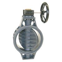 Дроссельная заслонка 315мм Aquaram EPDM (1X) с редуктором (2700012)