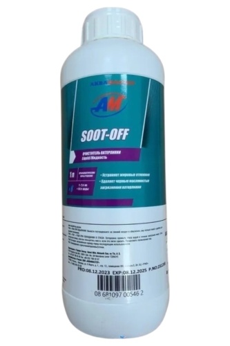 Очиститель ватерлинии 1л Аквамастер SOOT-OFF (075321) Очиститель ватерлинии 1л Аквамастер SOOT-OFF (075321)