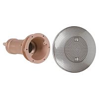 Водозабор бронза 200мм Hugo Lahme DN50 с накладкой н/с 2" (9160020)