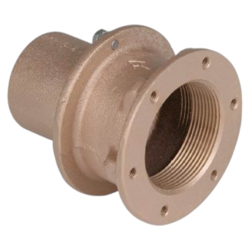 Проход стеновой 200мм Hugo Lahme из бронзы 2" ВРх2" ВР (универсал) (3000050)