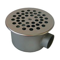 Донный слив 160мм Акватехника ЭКОНОМ 1 1/2" ВР (плитка) (AT04.10)