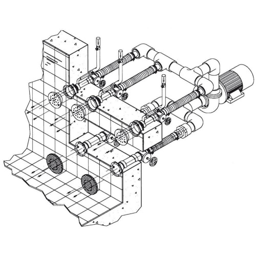 Установка гидромассажная Hugo Lahme Combi-Whirl 3 (8650020)