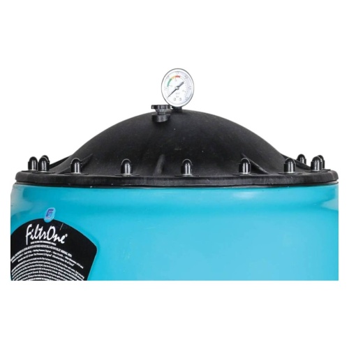 Фильтр  11м3/ч Gemas FILTRONE HB 615мм М1 с боковым вентилем 1 1/2" (021813HB) фото 2