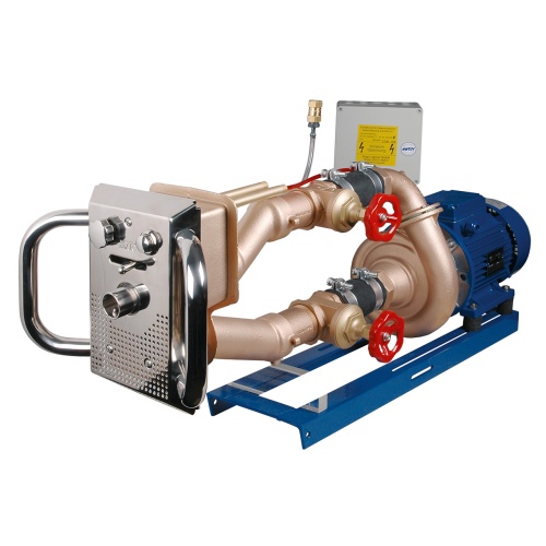 Лицевая часть одноструйного противотока Hugo Lahme JUNIOR +насос 2,6кВт 400В+пан. управл. (8063020)