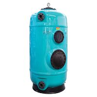 Фильтр 125м3/ч Gemas FILTREX-NORM PLUS 2000мм 5" М1,2 30м3/ч/м2 Дюз.дно+Люк+См.окно (021418)