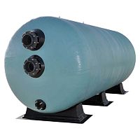 Фильтр 214м3/ч Gemas TURBIDRON HORIZONTAL 2400х3500мм M1,2 фланец 200 мм 30м3/ч/м2+Люк400 (02197232)