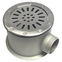 Донный слив 200мм Акватехника 2 1/2" НР (универсал) (AT04.16)